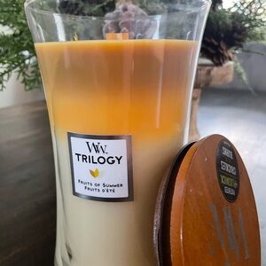 Wood wick Yankee Candle